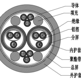 低煙無鹵阻燃信號電纜  WDZ-DC-FP-ZP-H-105  D656